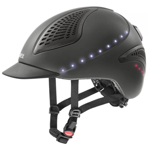Kask “Exxential II LED”-UVEX, antracytowy mat, M-L