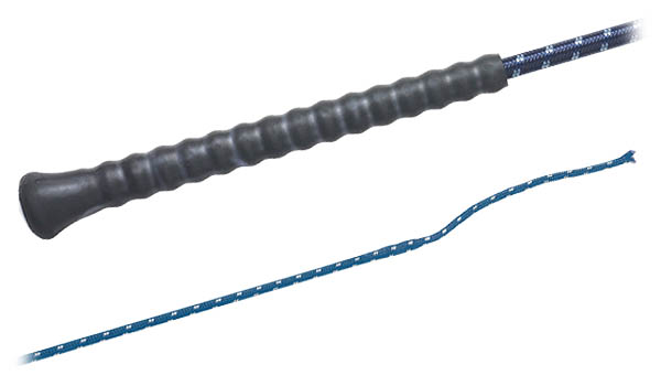 Bat dresażowy – FLECK, niebieski, 100cm
