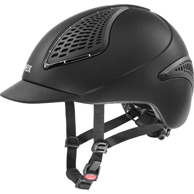 Kask “Exxential II glamour”- UVEX, czarny mat, S-M