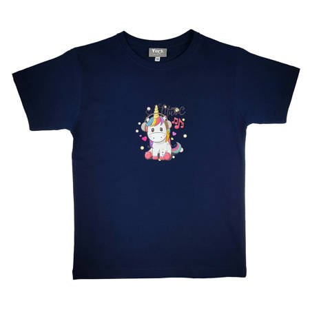 Koszulka “Jednorożec” – York, granatowa, 158 cm