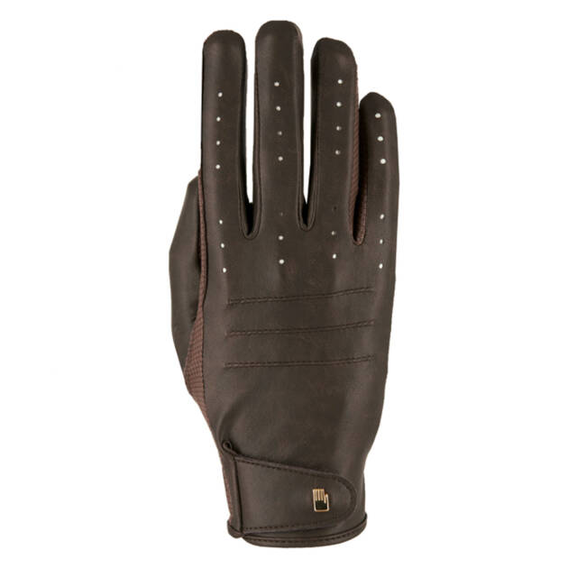 Rękawiczki “MALAGA” – Roeckl, brązowe, rozmiar 10