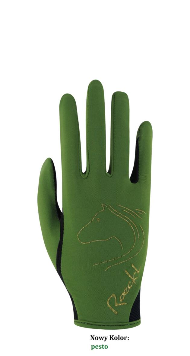 Rękawiczki “Tryon” – ROECKL, zielone/pesto, rozm.3