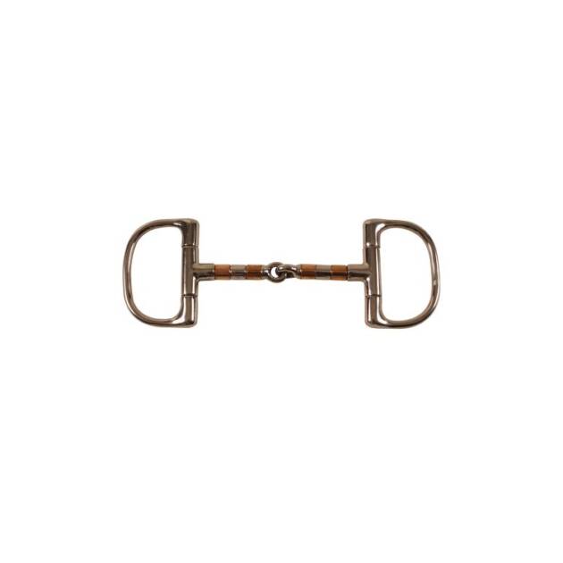 Wędzidło “COPPER ROLLER D RING” 11,5cm
