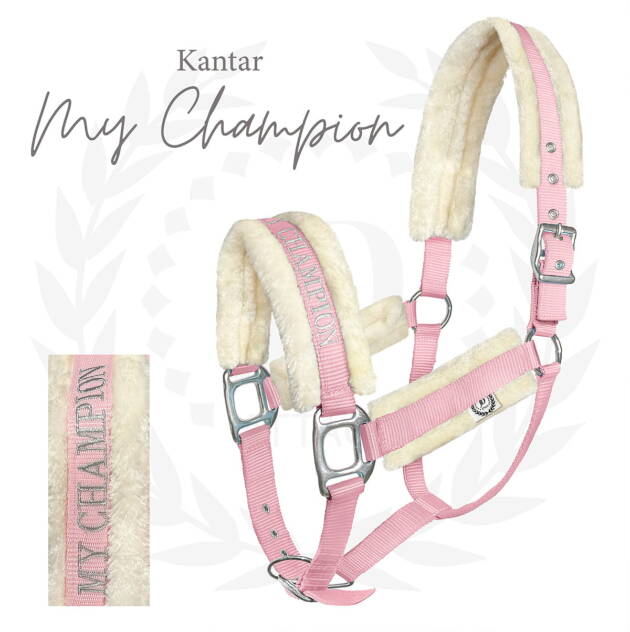 Kantar “My Champion” – JD ATTACK, różowy, COB