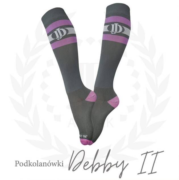 Podkolanówki “Debby II” – JD ATTACK szare 35-38