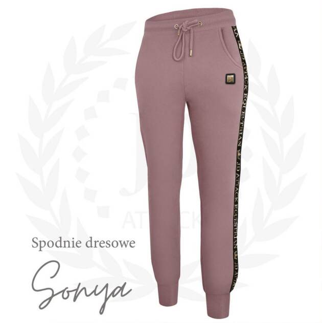 Spodnie dresowe “Sonya” – JD ATTACK różowe M