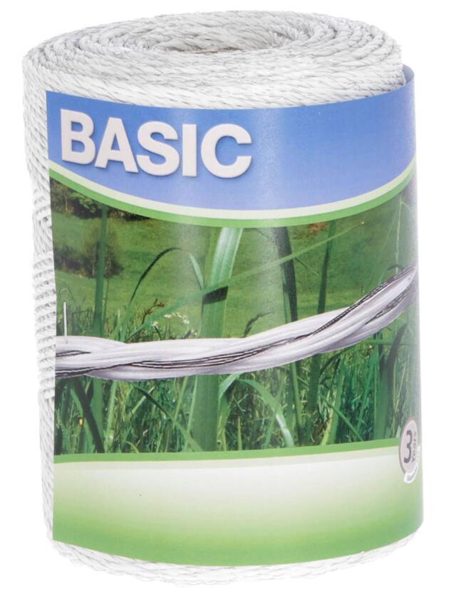 Plecionka ogrodzeniowa “Basic” – KERBL biała 500m
