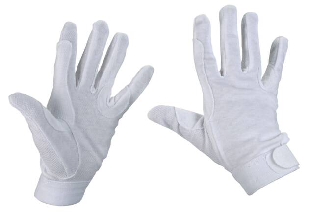 Rękawiczki “Baumwolle” – COVALLIERO białe L