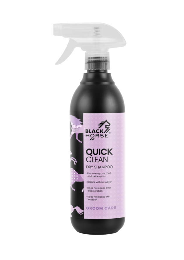 Suchy szampon “Quick Clean” – Black Horse, 500ml